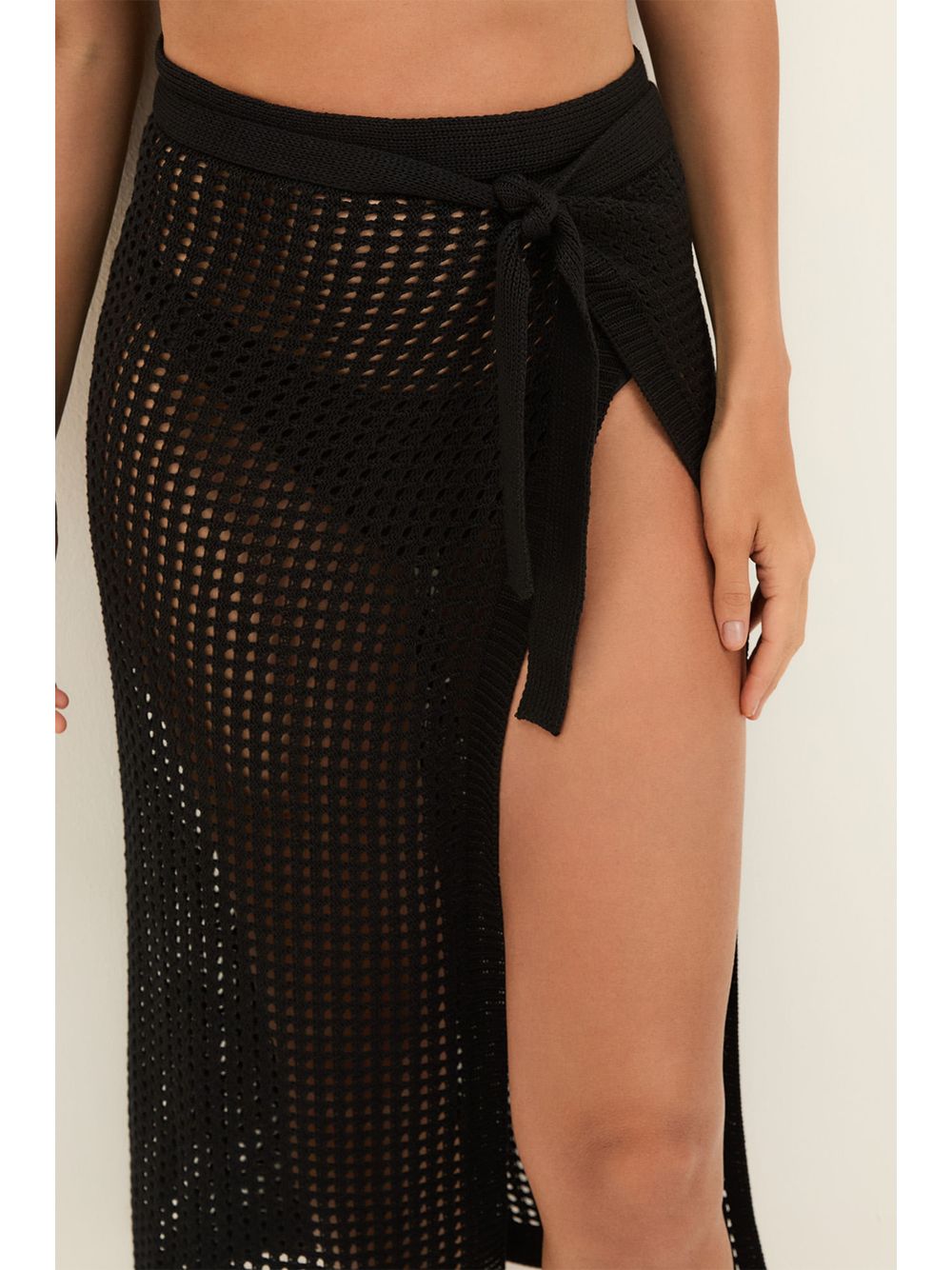ViX — Pareô Midi Rena Tricot Black