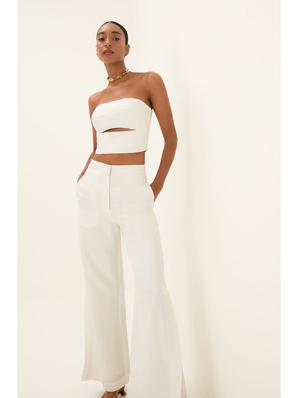 ViX — Top Karen Off White
