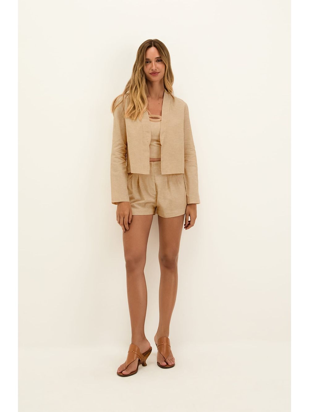 ViX — Casaco Ceci Raffia