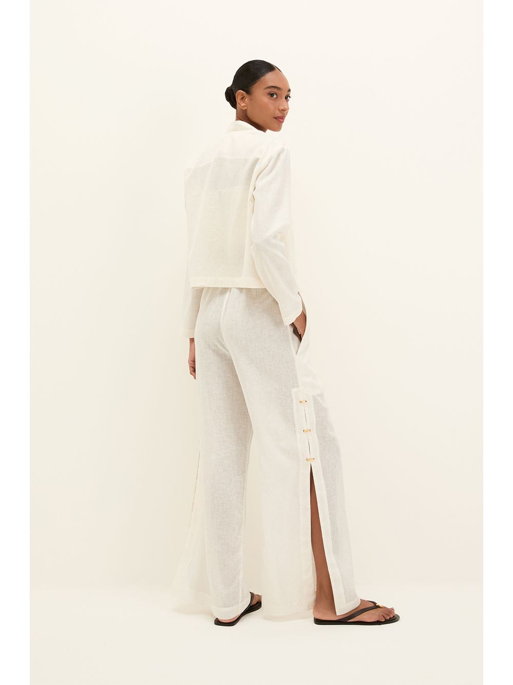 ViX — Casaco Ceci Off White