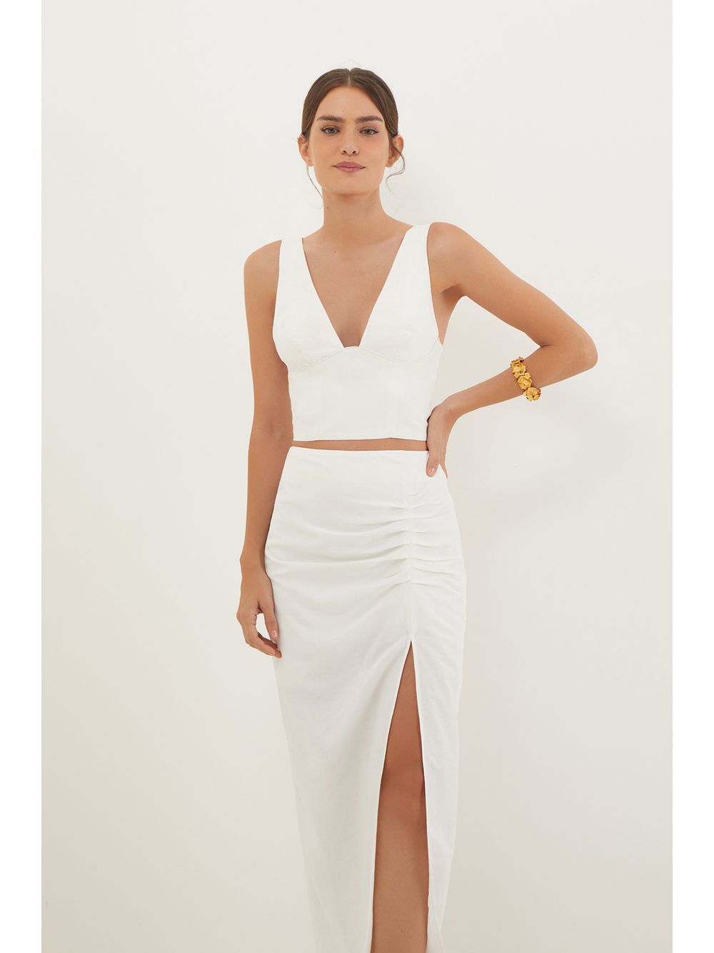 ViX — Saia Longa Clara Off White