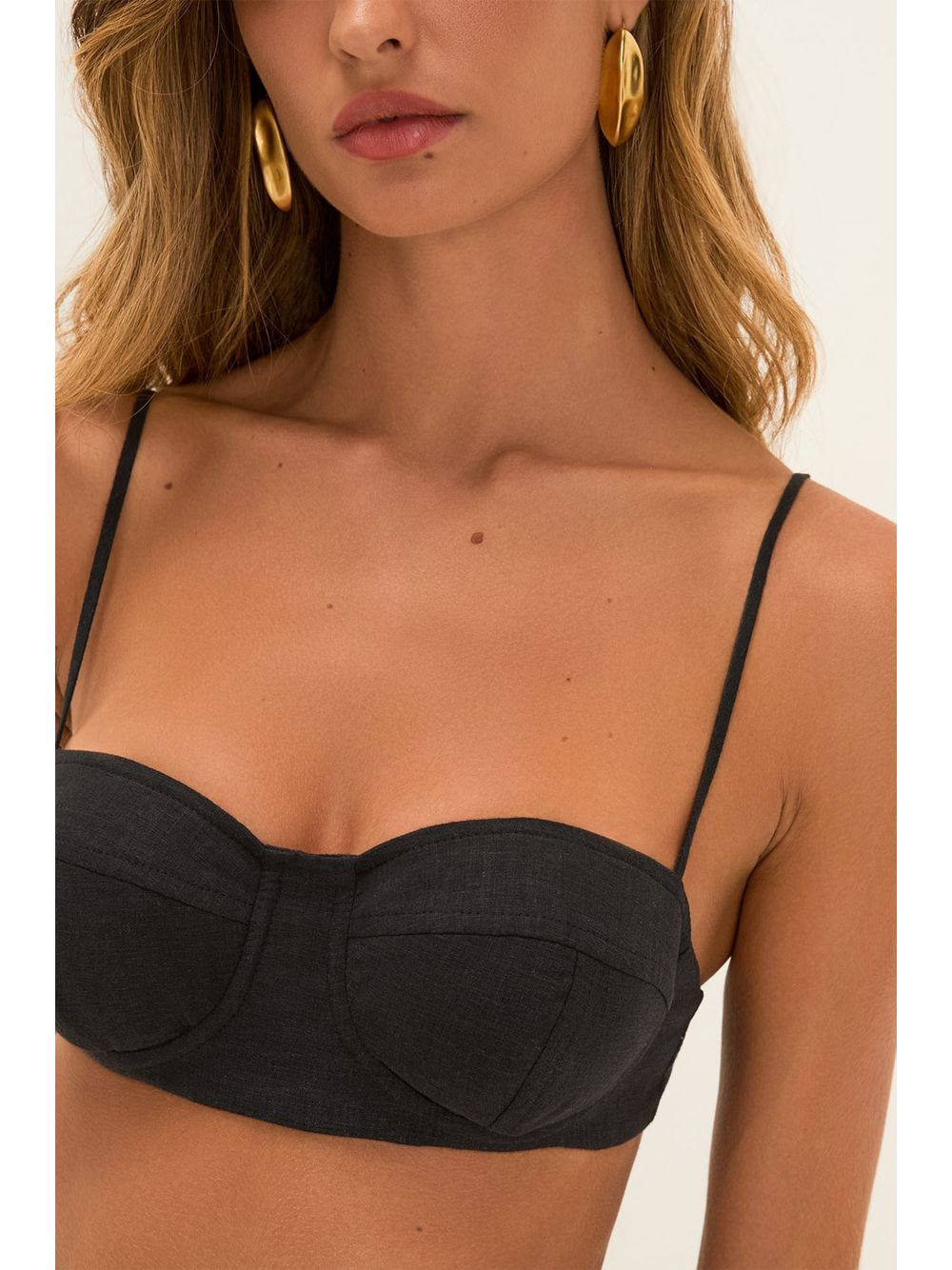ViX — Top Curto Liana Black