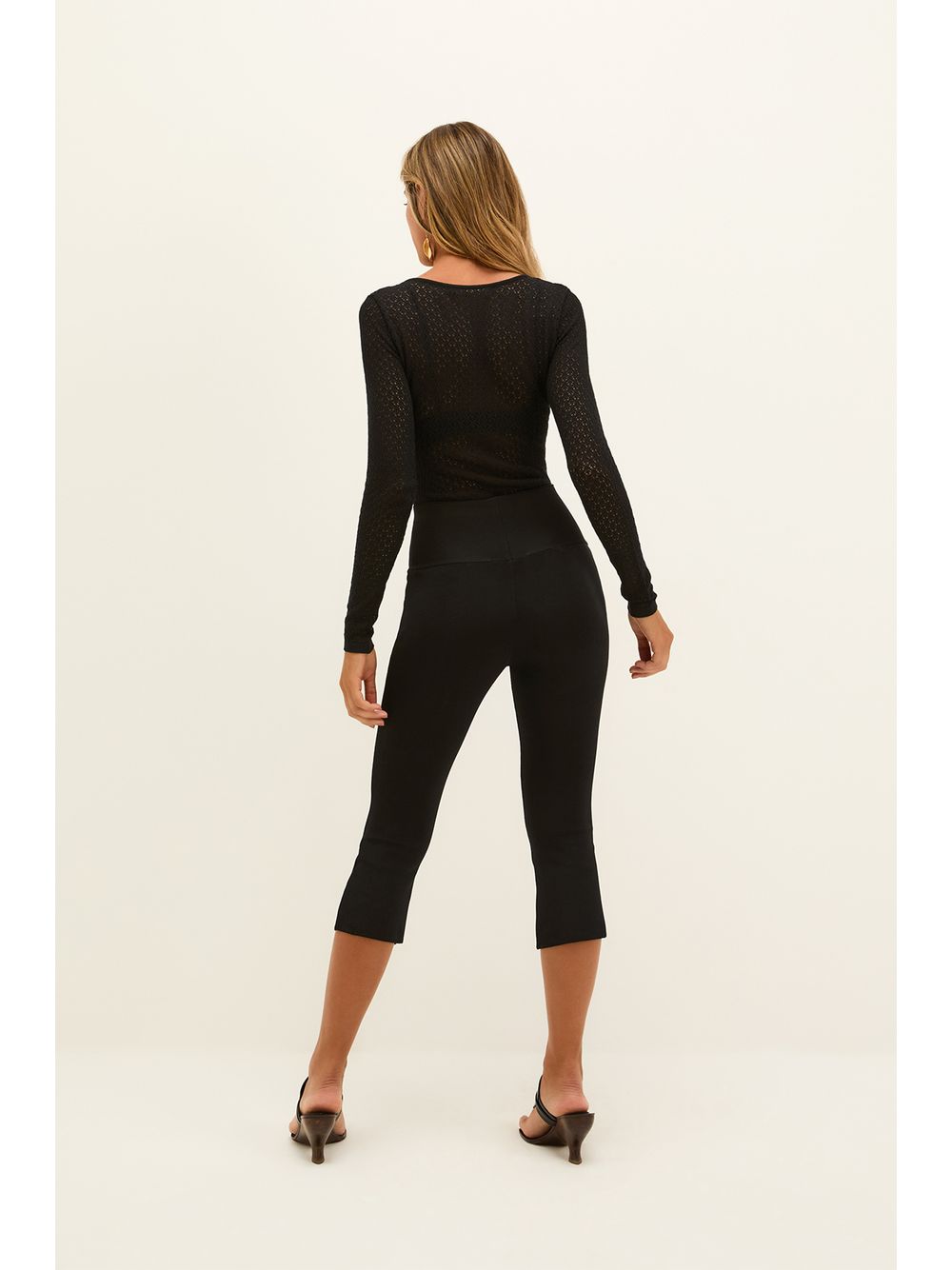 ViX — Calça Cindy Tricot Black