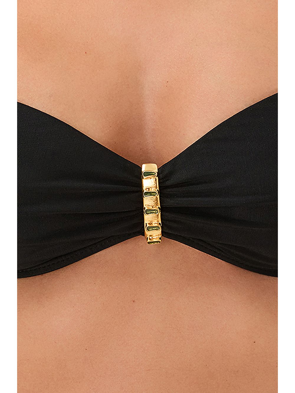 ViX — Top Bandeau Bessie Black