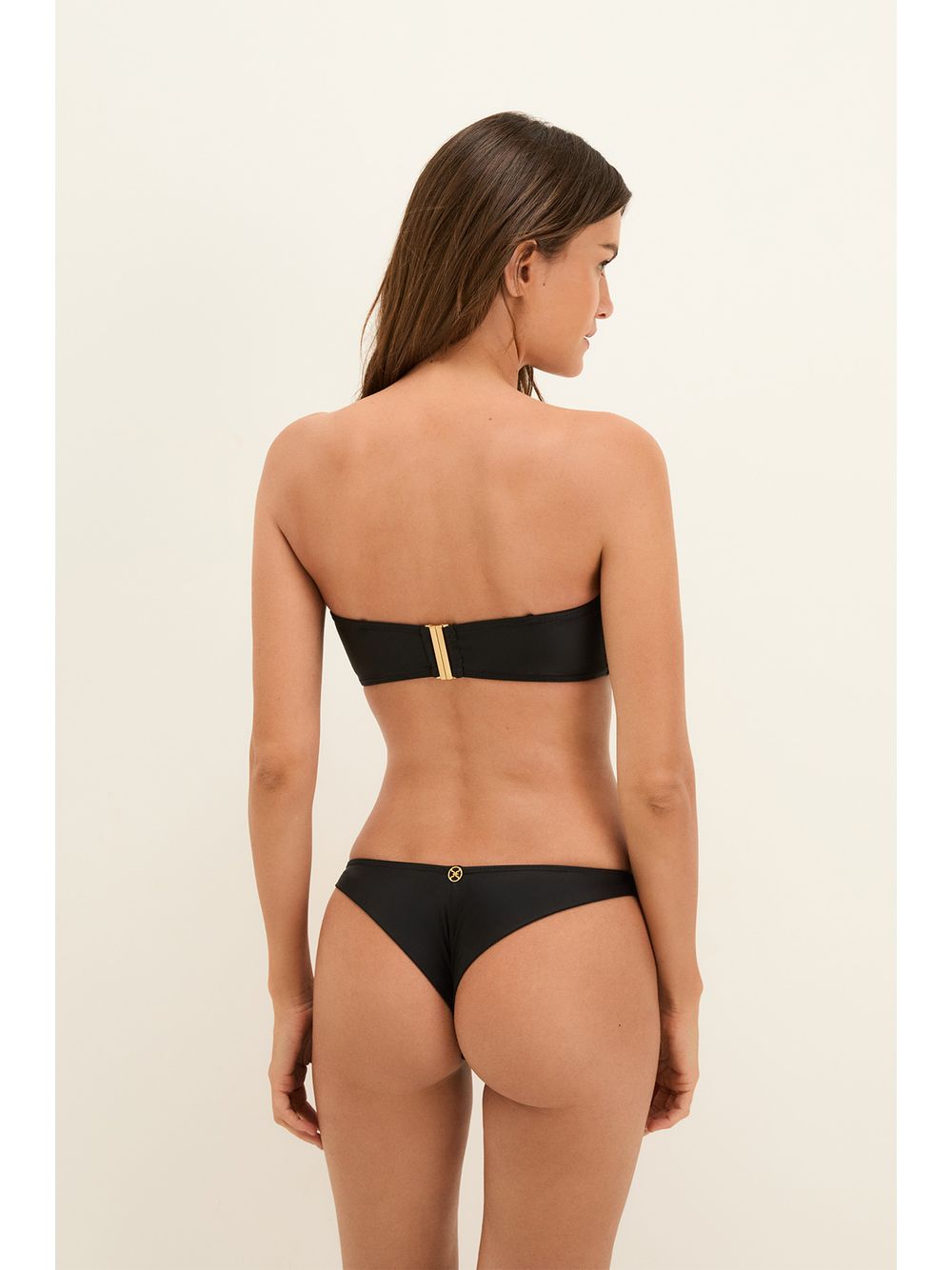 ViX — Top Bandeau Bessie Black
