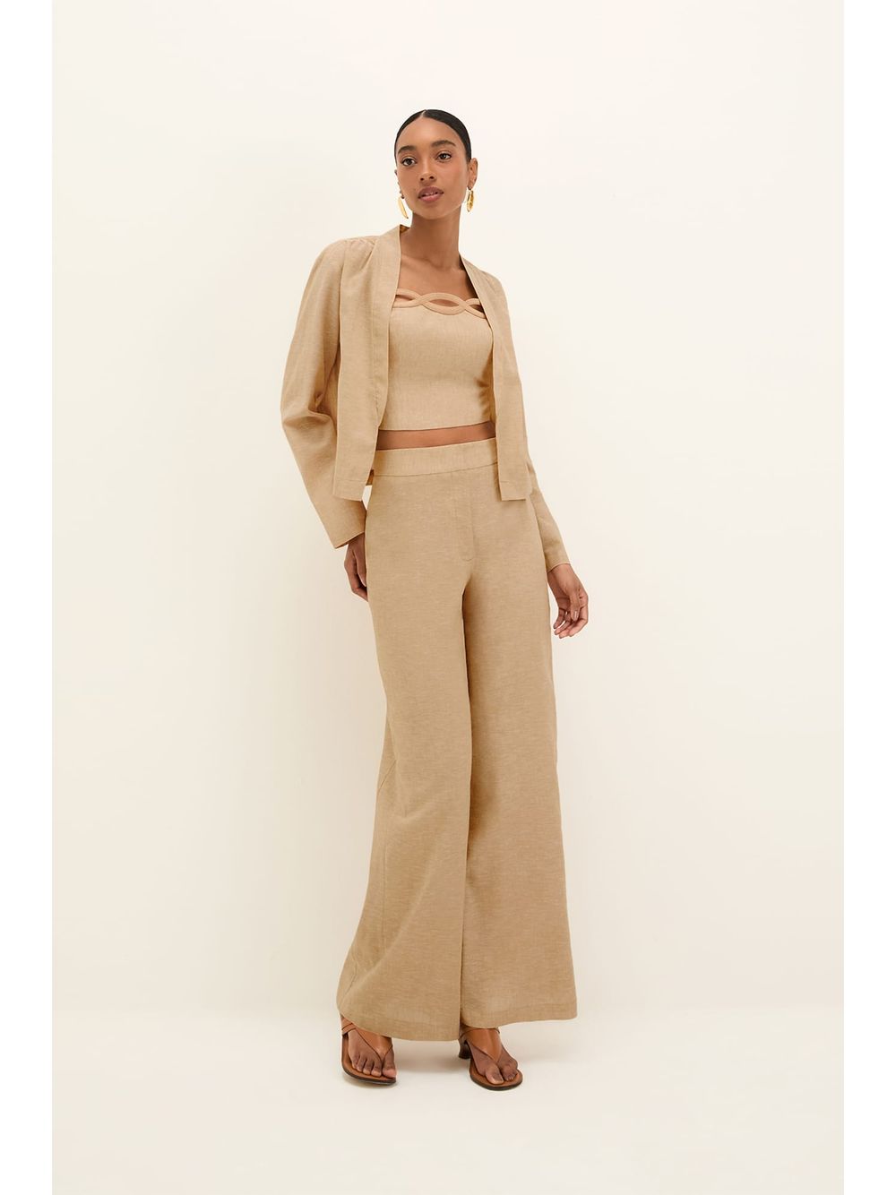 ViX — Casaco Ceci Raffia