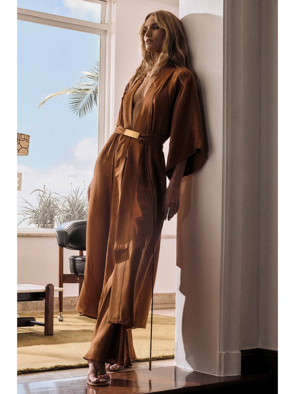 ViX — Kimono Rosie Detalhe Praline